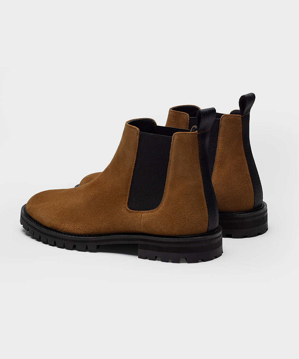 CB 01 Rugged Suede Cognac