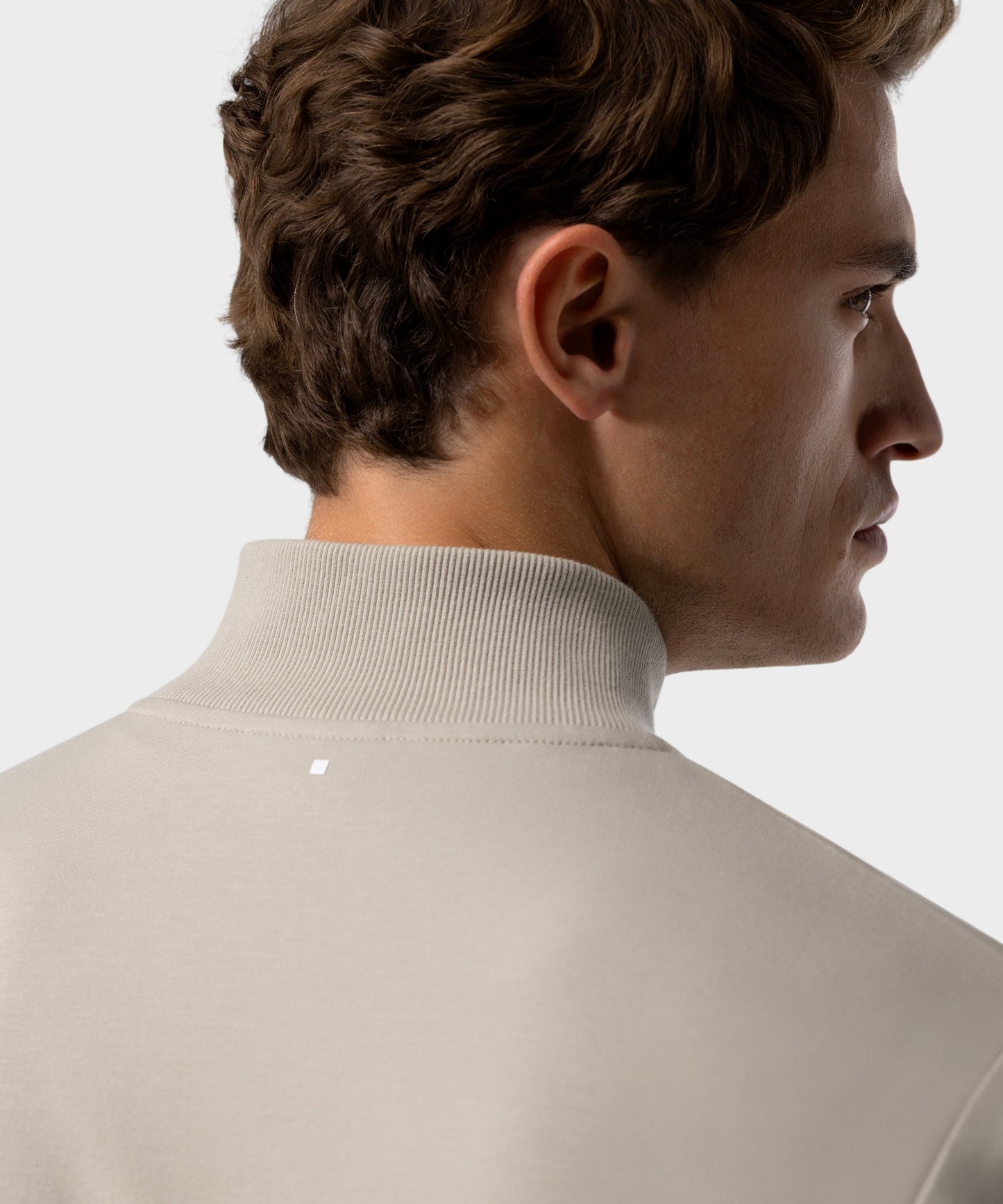 SW 03 Marked Half Zip Sand