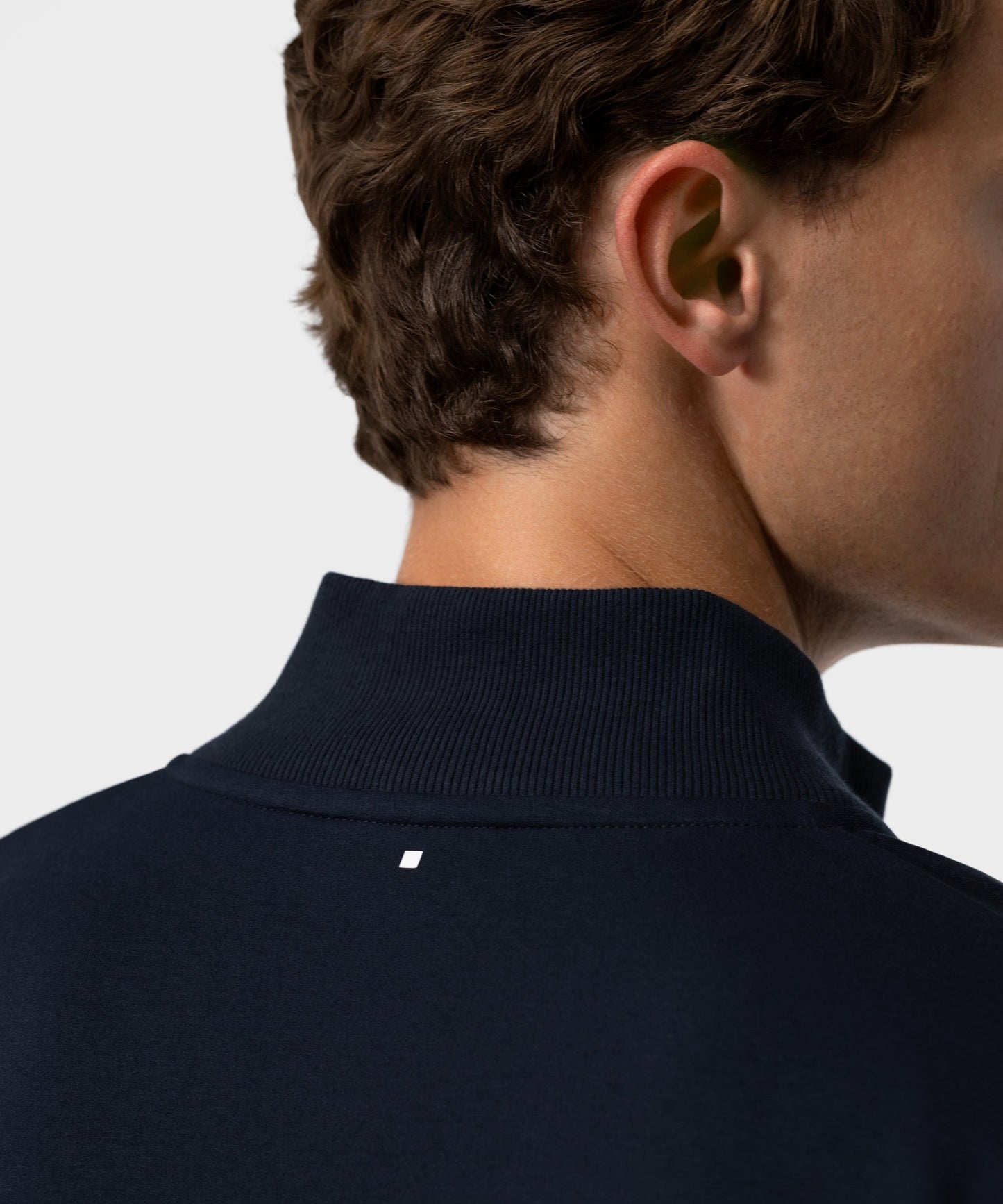 SW 03 Marked Half Zip Blueberry